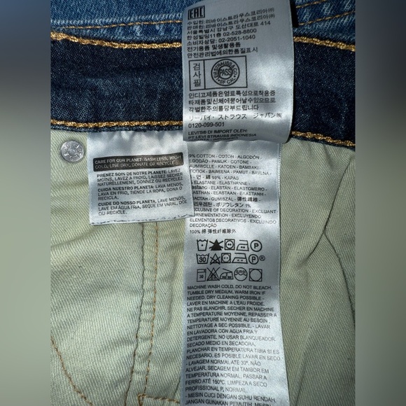 Levi’s Men’s 505 Regular Fit 40x30 - Picture 6 of 8